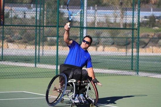 Jean-Paul Melo - Tennis en fauteuil roulant