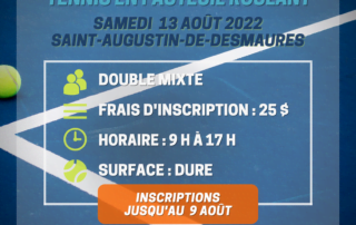 Tournoi tennis en fauteuil roulant 13 août 2022 - Saint-Augustin-de-Desmaures