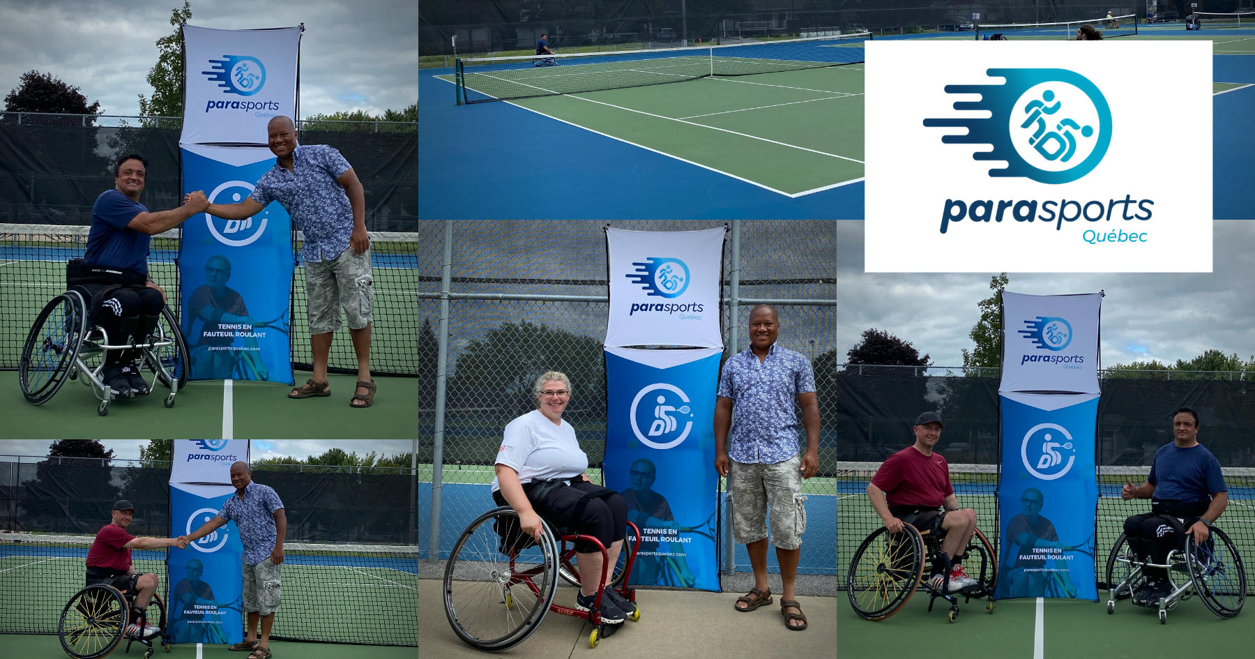 Troisième tournoi de tennis en fauteuil roulant 2022 - Parasports Québec
