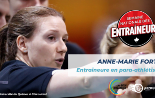 Anne-Marie Fortin - Semaine nationale des entraineurs