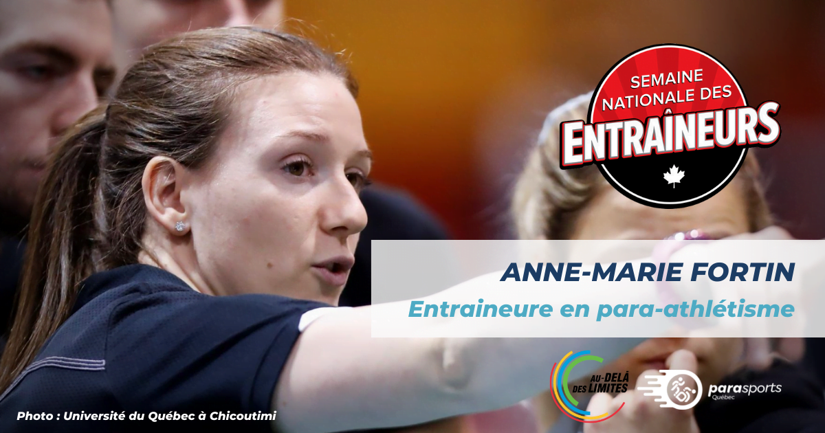 Anne-Marie Fortin - Semaine nationale des entraineurs