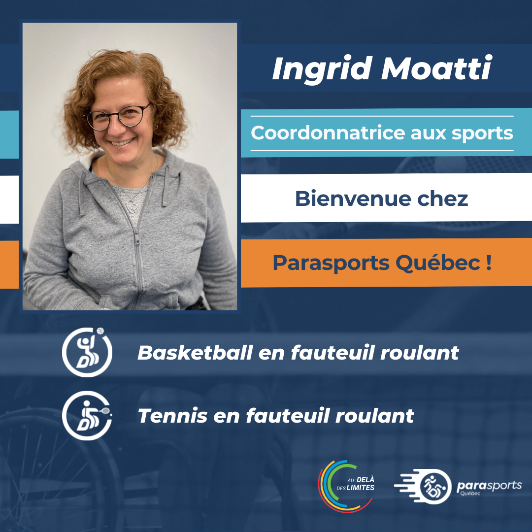 Parasports Québec - Ingrid Moatti