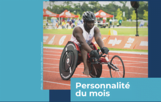 Parasports Québec - Personnalité du mois Septembre - Clison Djanebaye