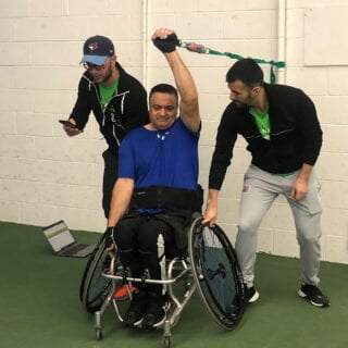 Camp tennis en fauteuil roulant janvier 2023
