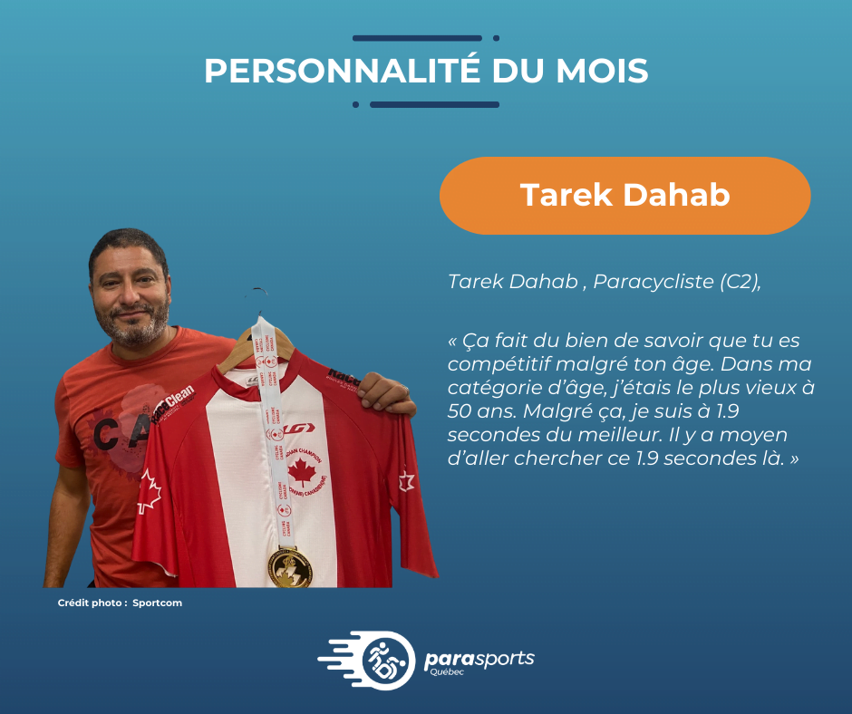 Personnalité du mois : Tarek Dahab