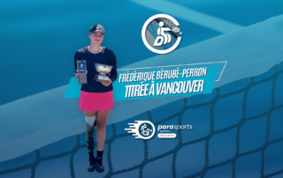 Frédérique Bérubé-Perron victorieuse à Vancouver