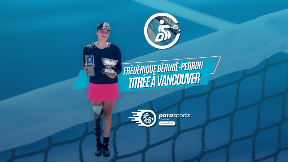 Frédérique Bérubé-Perron victorieuse à Vancouver
