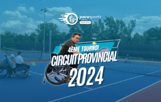 Tournoi 4 - circuit provincial de tennis en fauteuil roulant