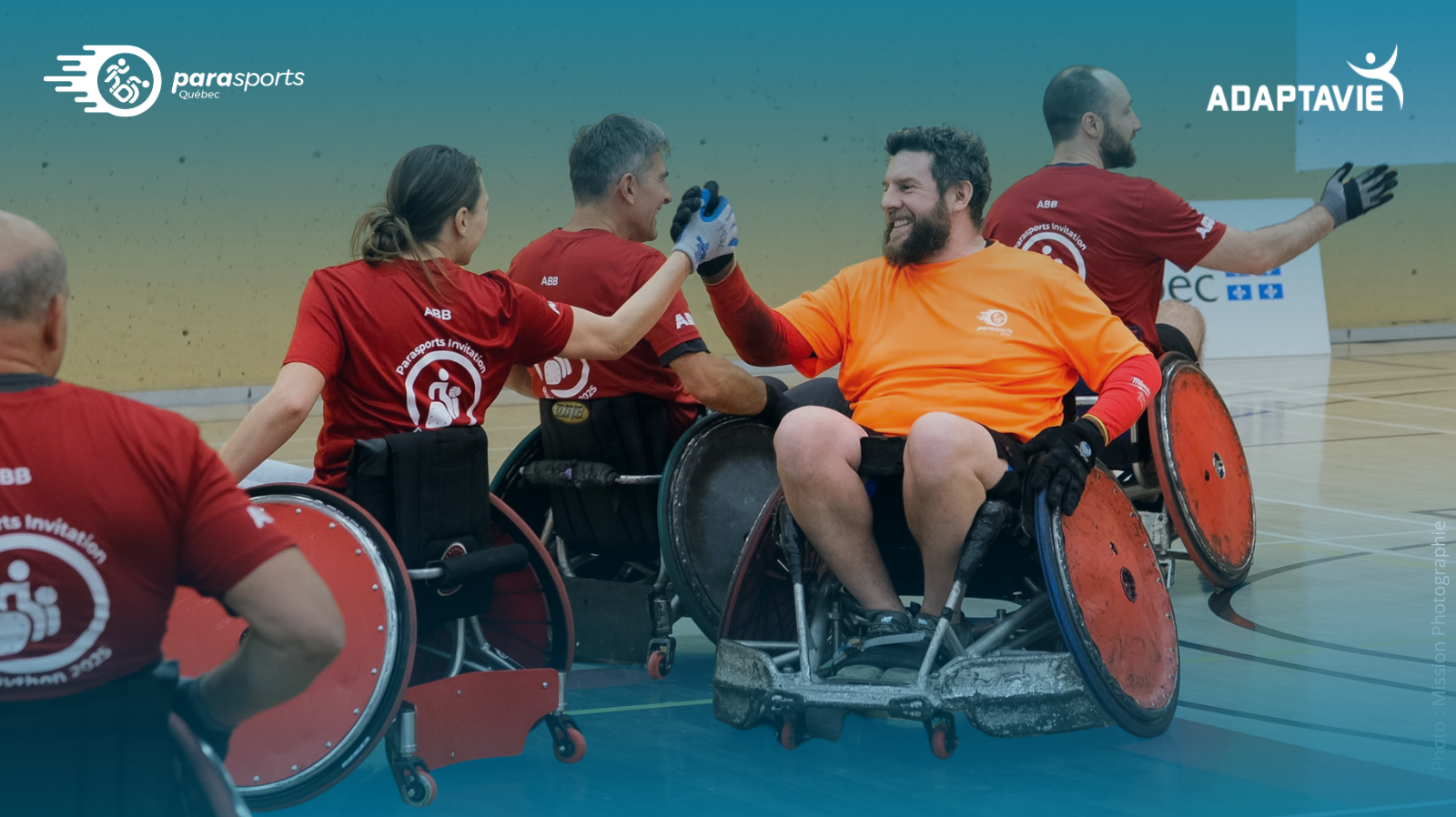 Jamboree – initiation au rugby en fauteuil à Québec