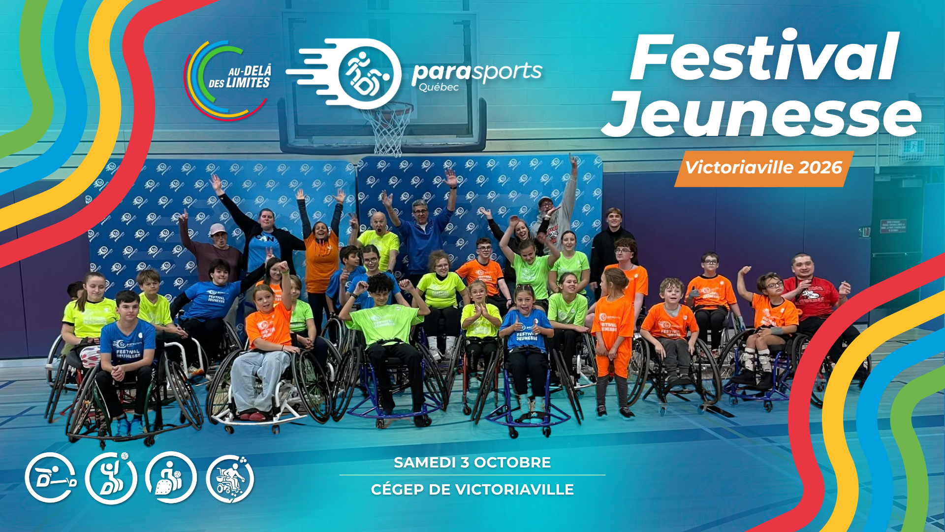 Un 5e Festival Jeunesse fort en parasports à Victoriaville